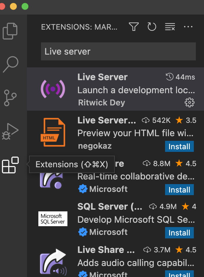 VSCode Extension